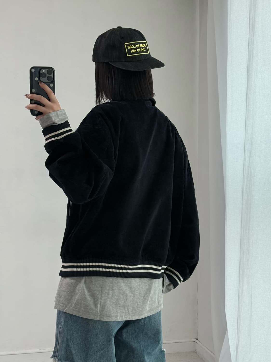 파르티멘토 네이비 코듀로이 자켓 상품이미지4