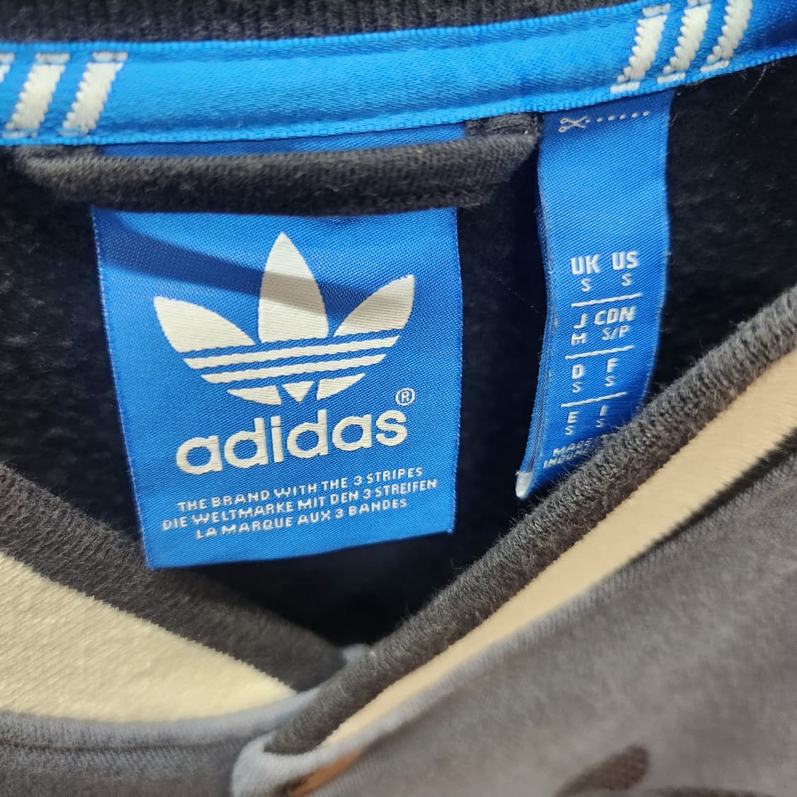 아디다스 빅로고 스타디움 자켓 S(M) 남여공용 상품이미지5