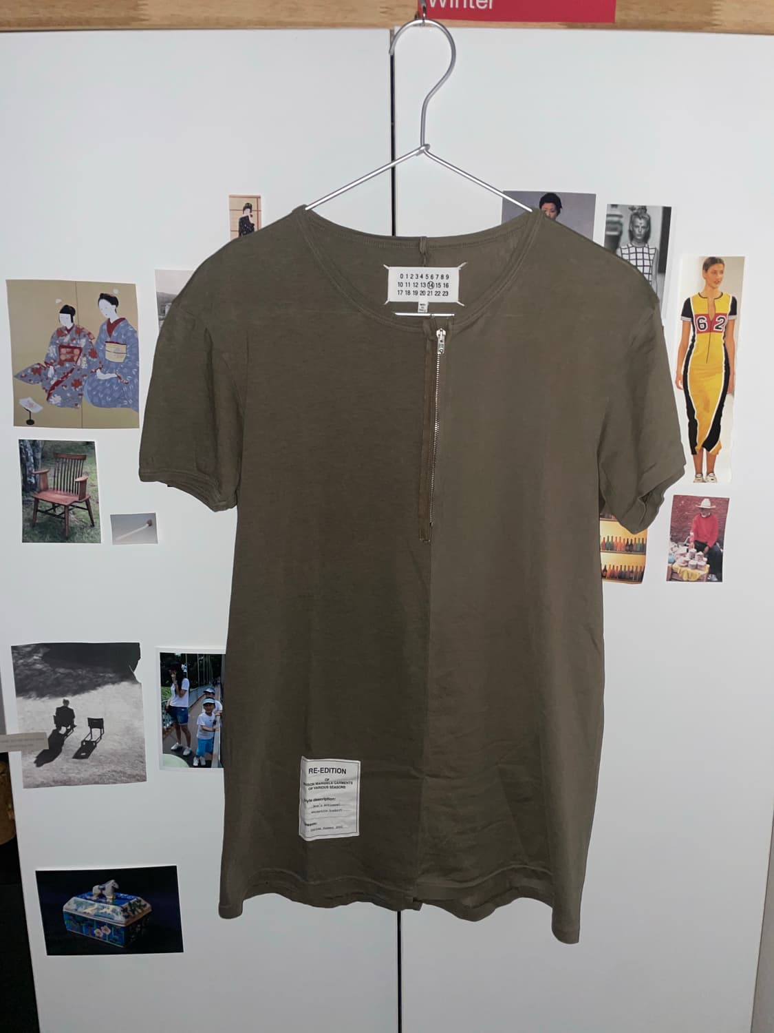 마르지엘라 2001s/s 아티저널 티셔츠 상품이미지1