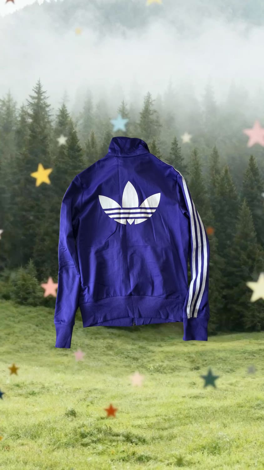 S 아디다스 져지 파이어버드 트랙탑 보라 상품이미지2