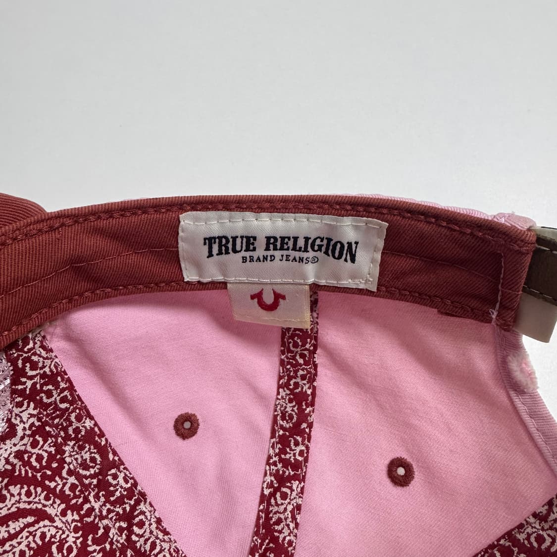 트루릴리젼 핑크 빈티지 볼캡 상품이미지8