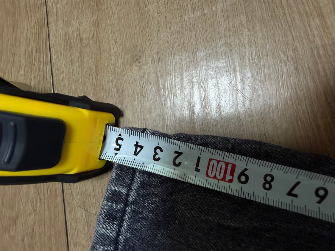 [48] 페이탈리즘 흑청 데님팬츠 상품이미지7