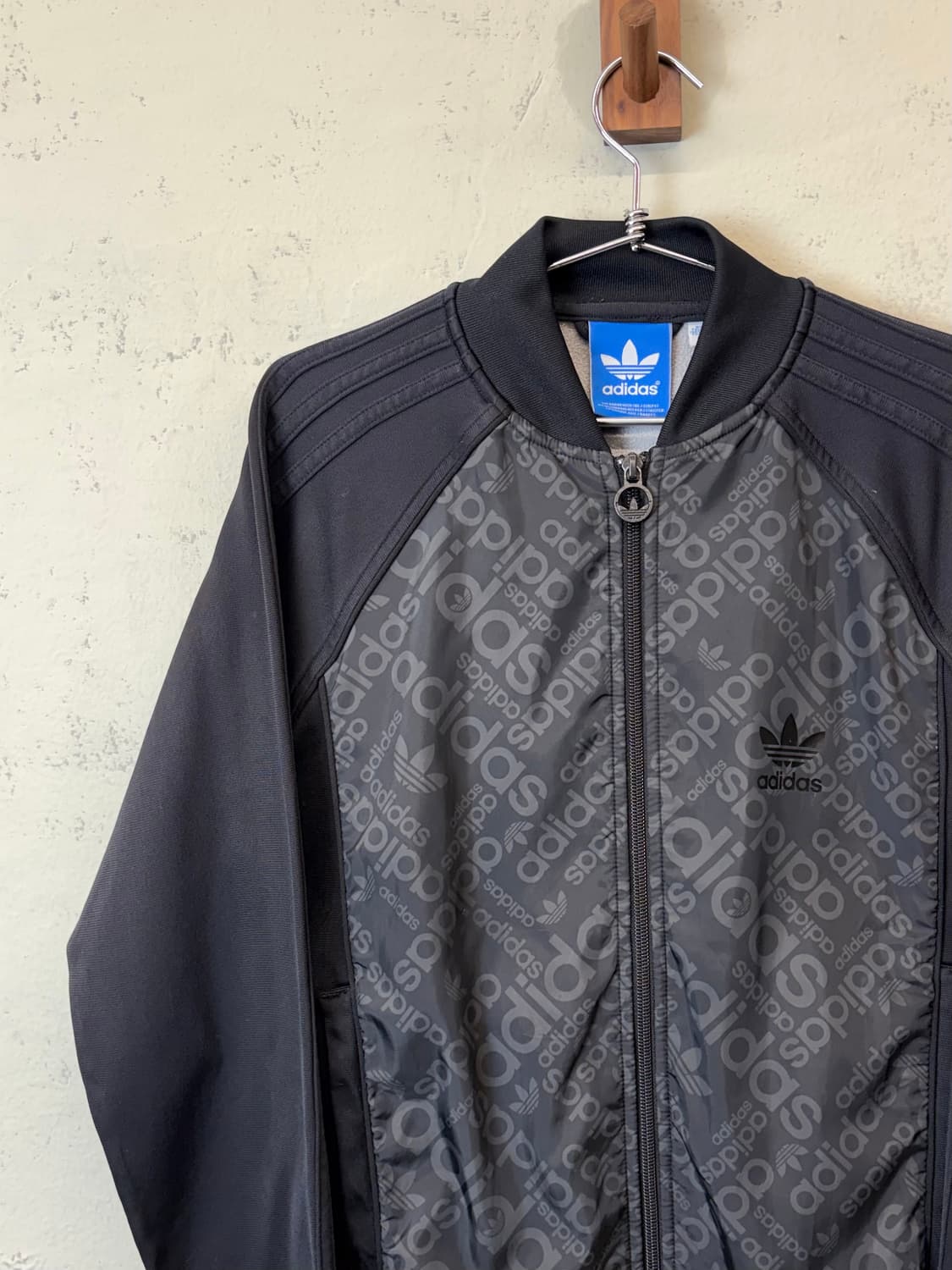 아디다스 빈티지 모노그램 패턴 트랙탑 져지 상품이미지4