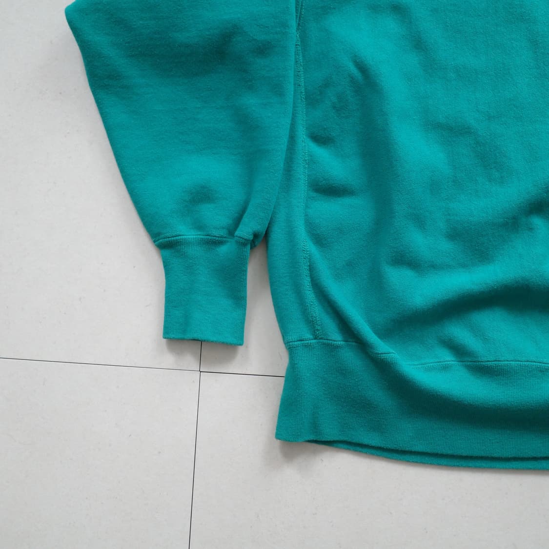 챔피온 리버스위브 90s USA제 맨투맨 에메랄드 L 상품이미지9