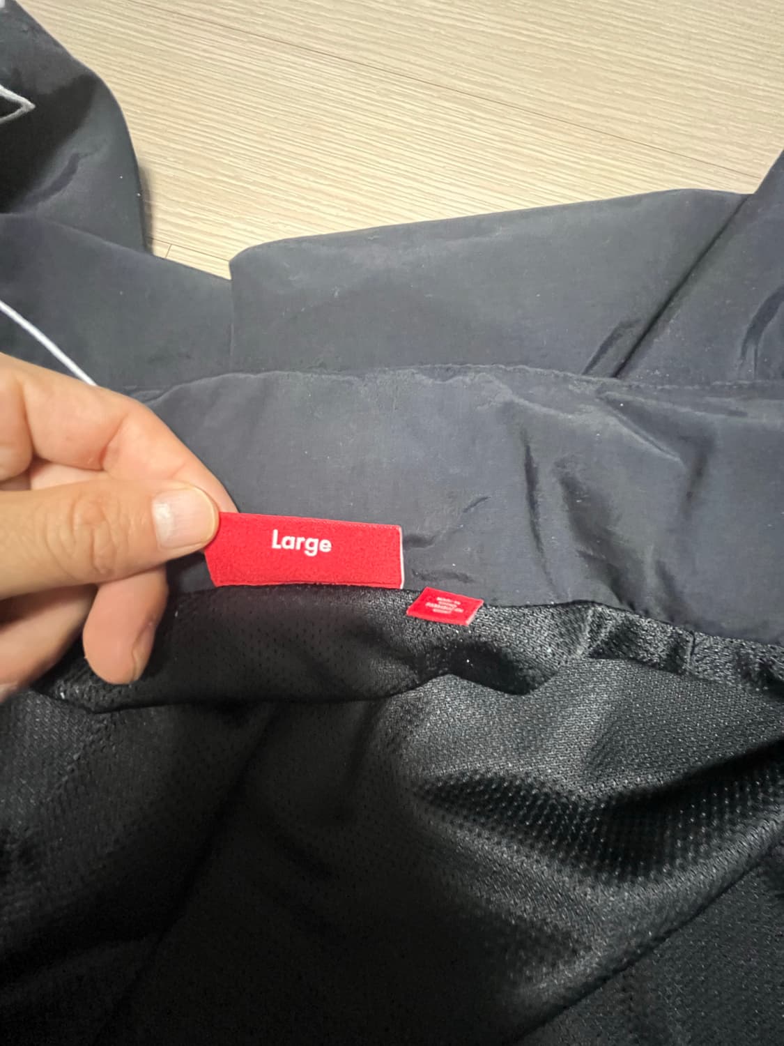 슈프림 스펠아웃 24fw 블랙L 상품이미지3