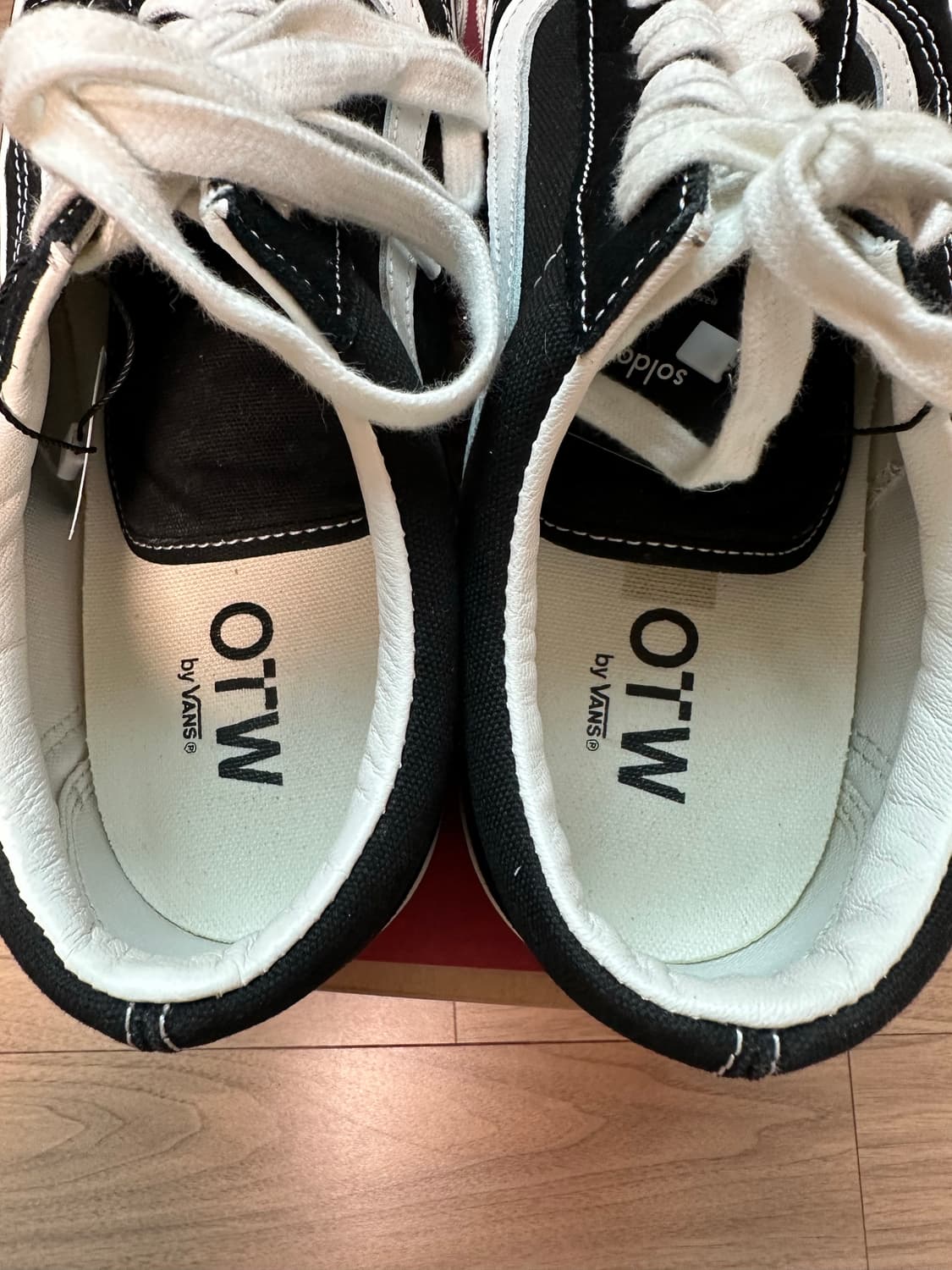 반스 CDG OTW 꼼데 올드스쿨 블랙 285 상품이미지6