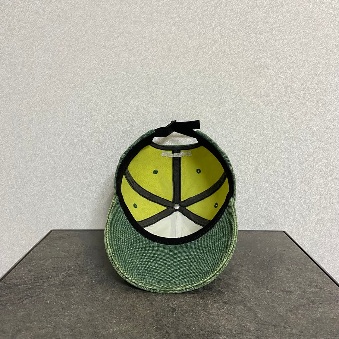 (OS) 슈프림 6패널 볼캡 모자 클래식 스톤 워시드 그린 상품이미지5