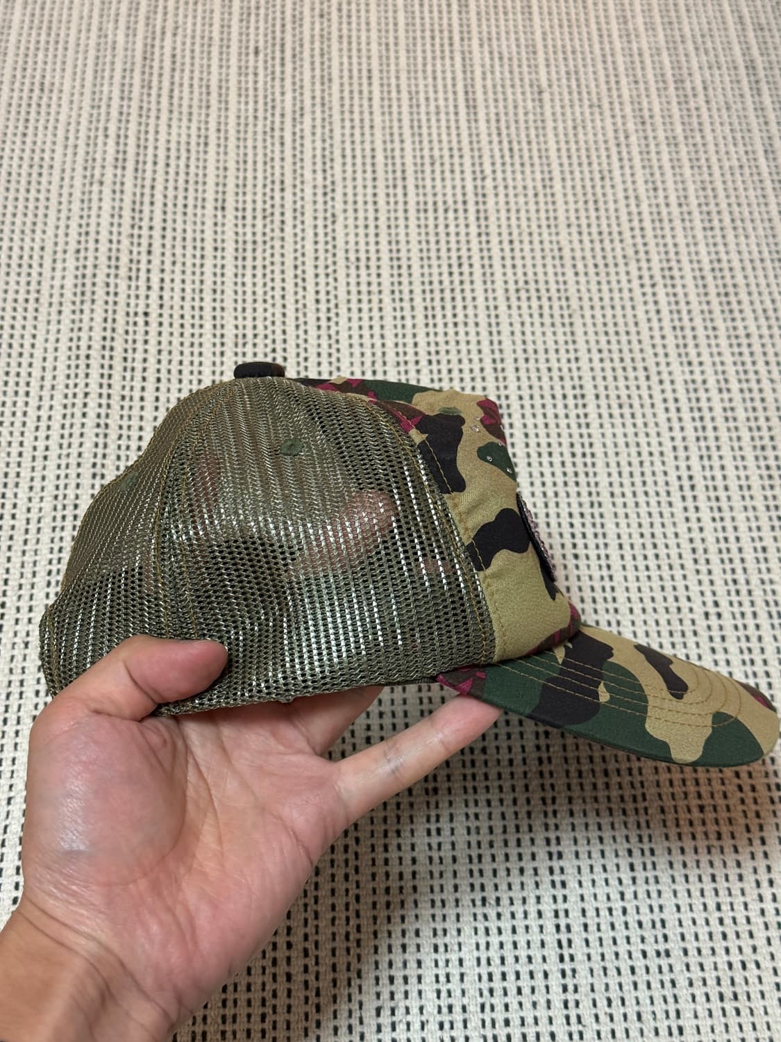 한정판 히스테릭글래머 우드랜드 카모 볼캡 상품이미지3