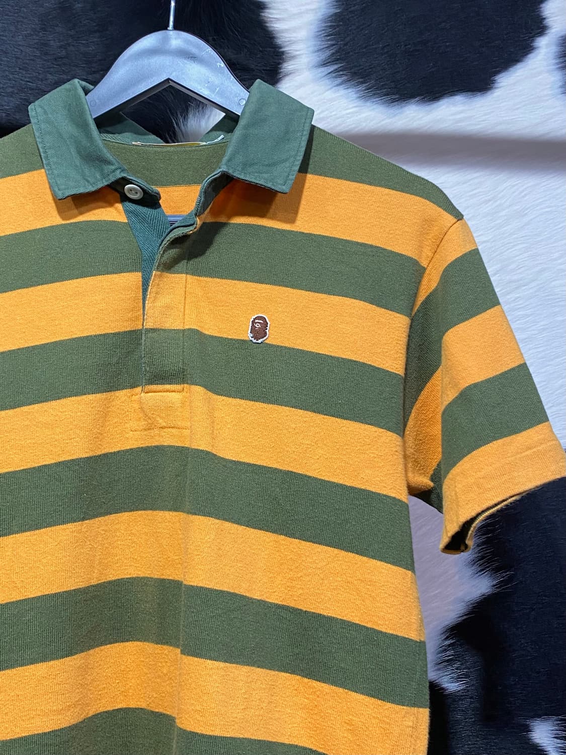 Bape 로고패치 스트라이프 반팔티셔츠 상품이미지3