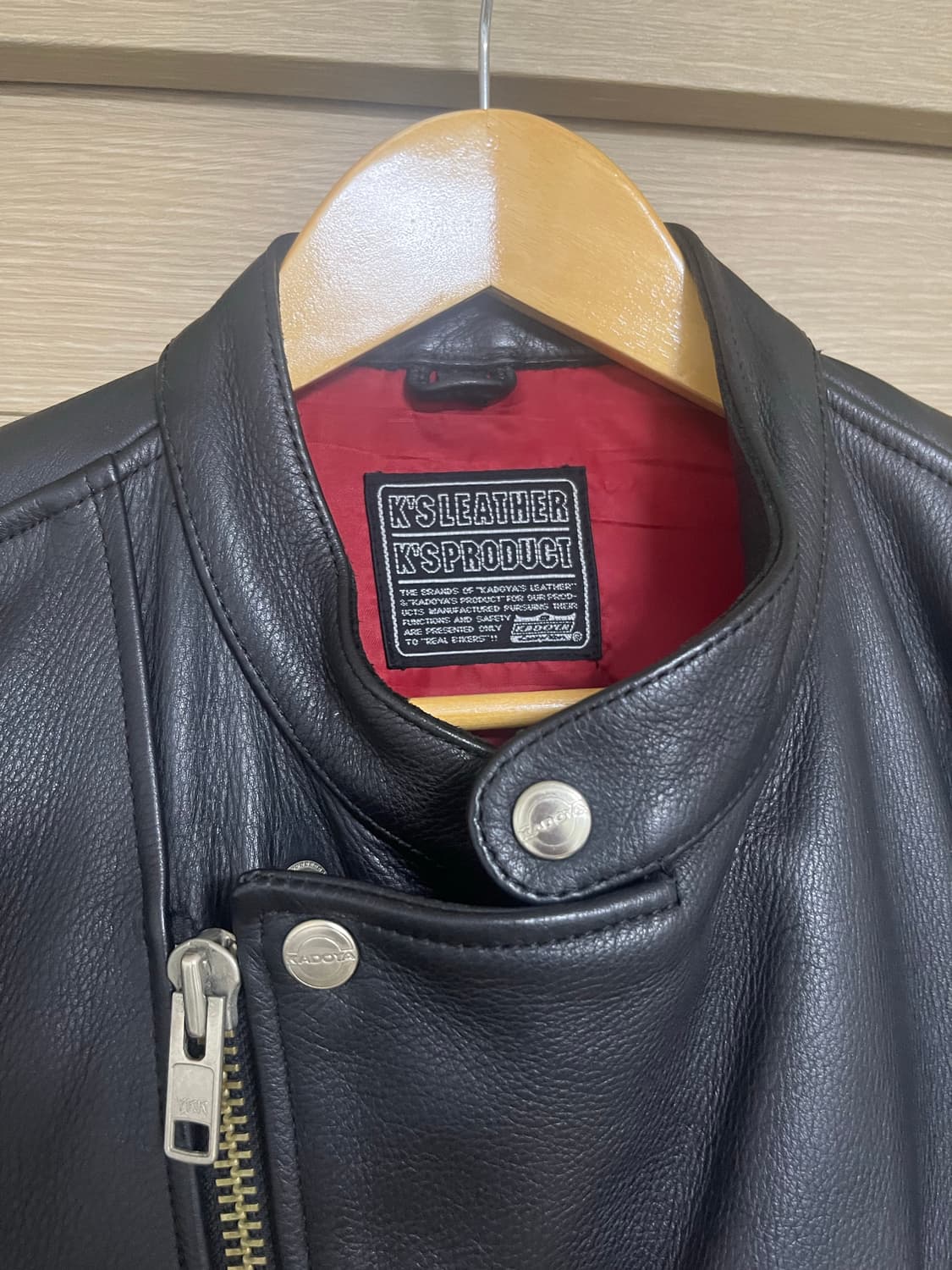 카도야 레더자켓 kadoya 상품이미지3