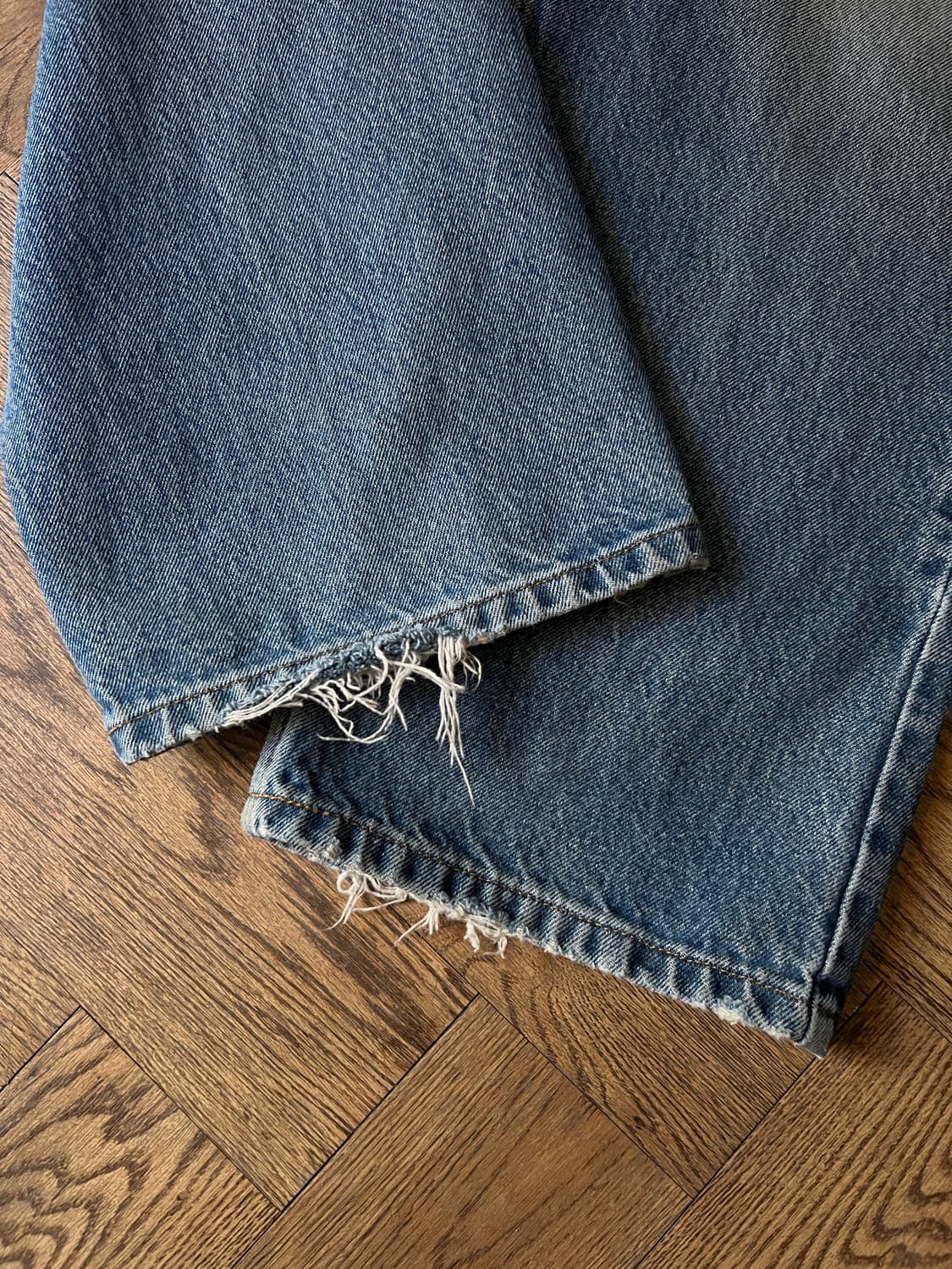 [38]칼하트 USA 빈티지 워싱 워크 데님 팬츠 상품이미지6