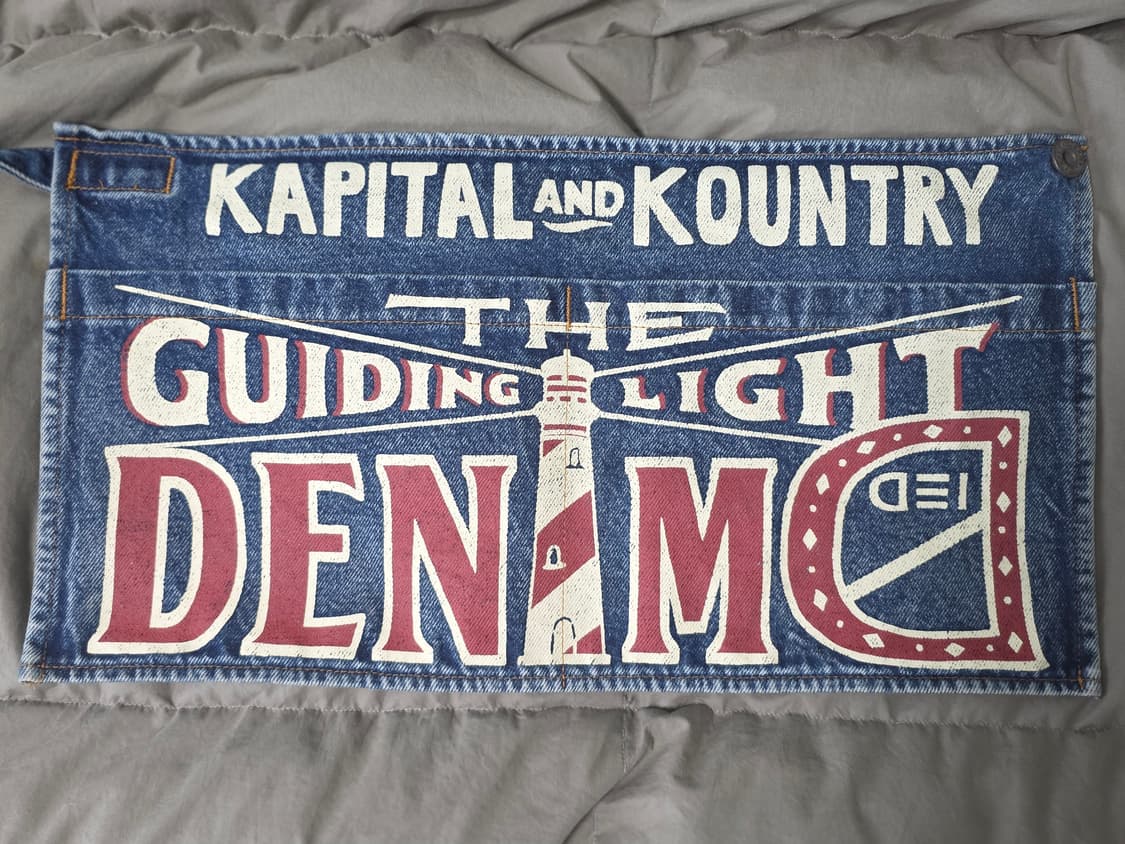 캐피탈 guiding light 데님 에이프런 상품이미지1