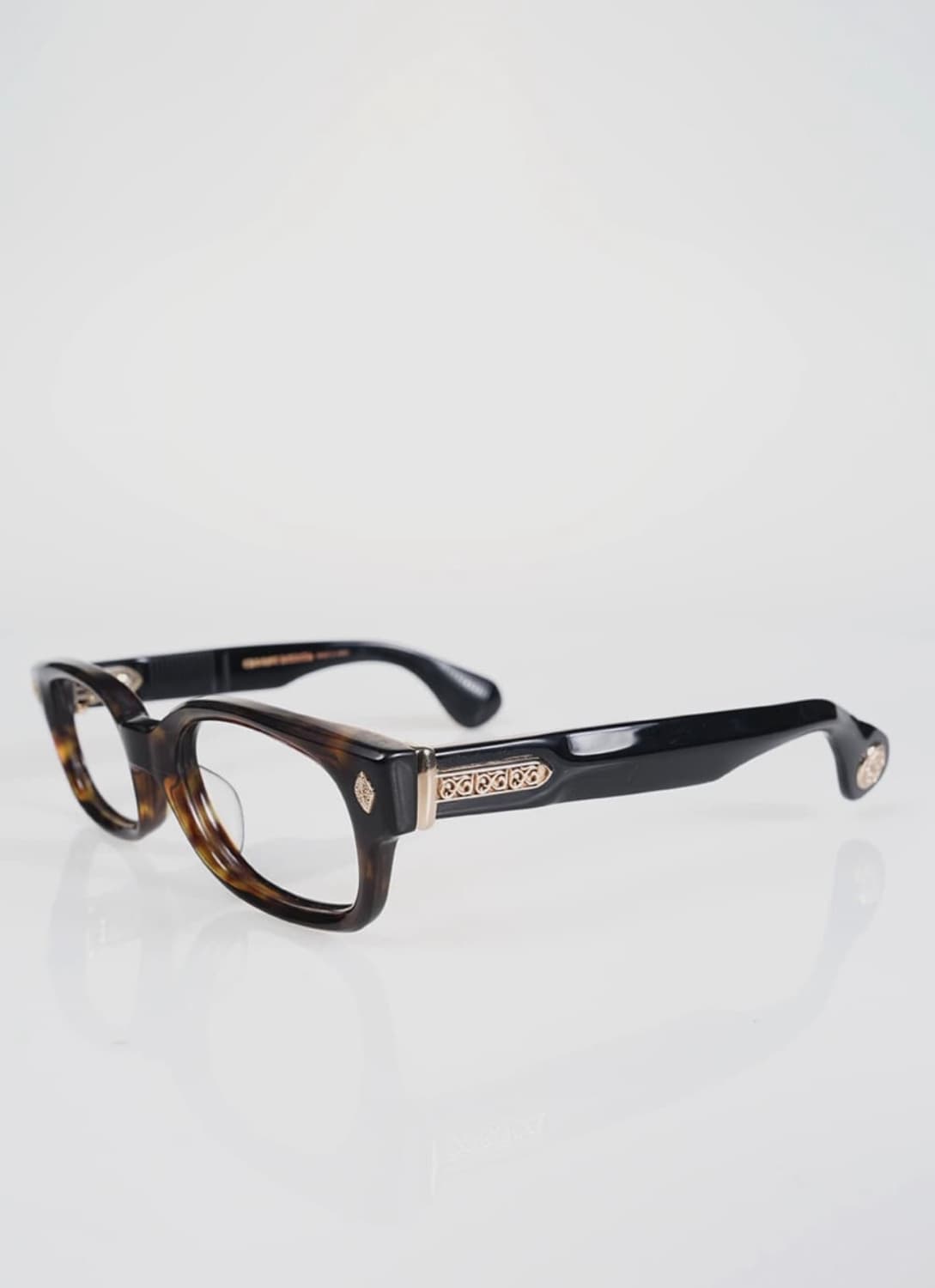 [F] 크롬하츠 WEIRDO 윌도 브라운/톨토이즈 골드 상품이미지1