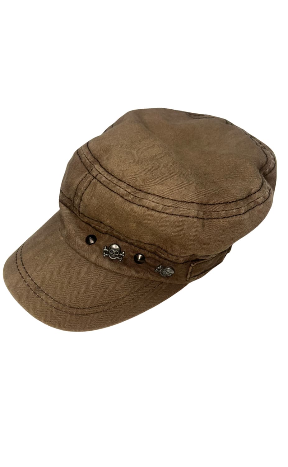 Brown Skull cap 빈티지 해골 캡 상품이미지1