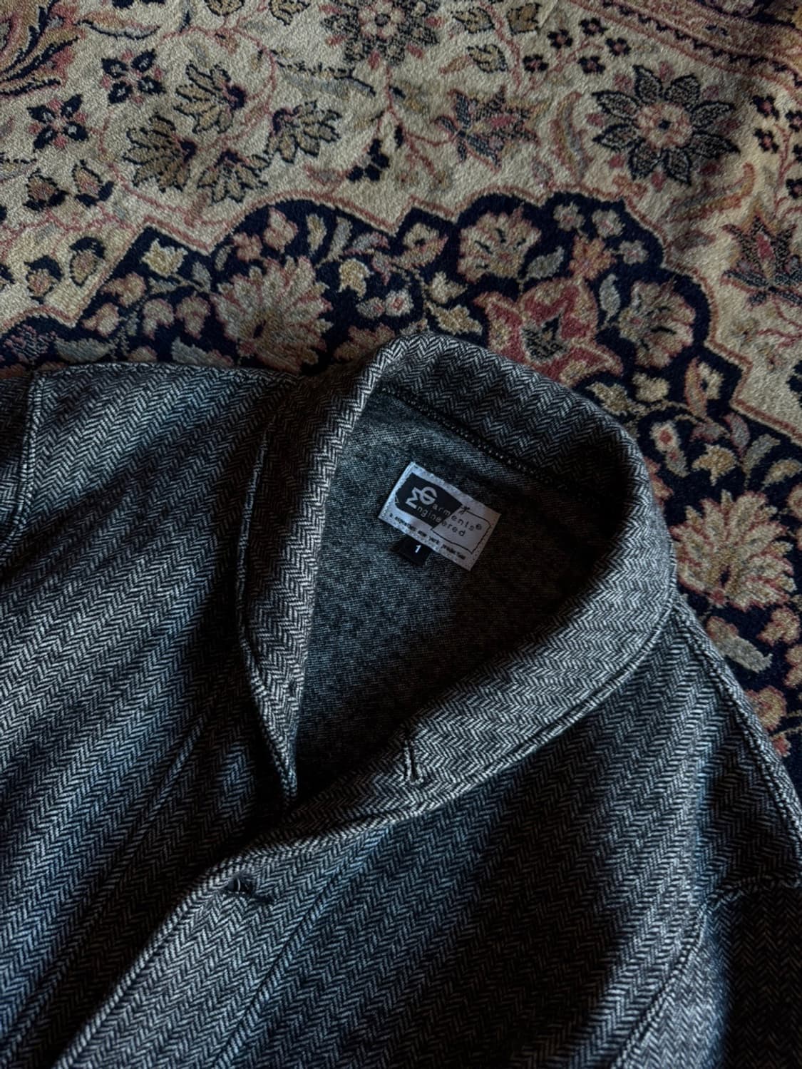 엔지니어드 가먼츠 시그니처 트위드 코트 남성95 상품이미지2