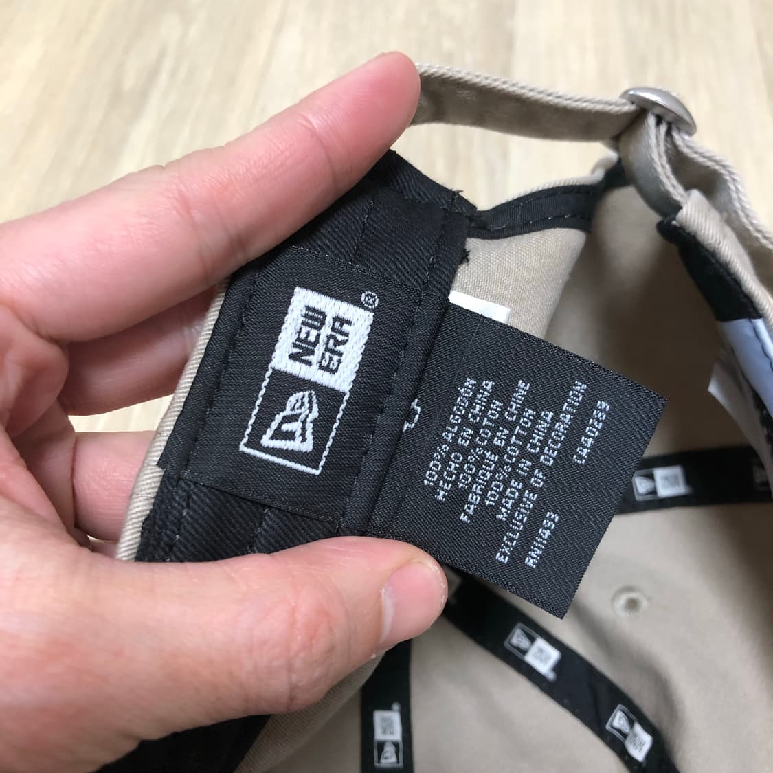 (OS) 뉴에라 X 페이스오카 페이스 걸 언스트럭쳐 볼캡 베이지 상품이미지6