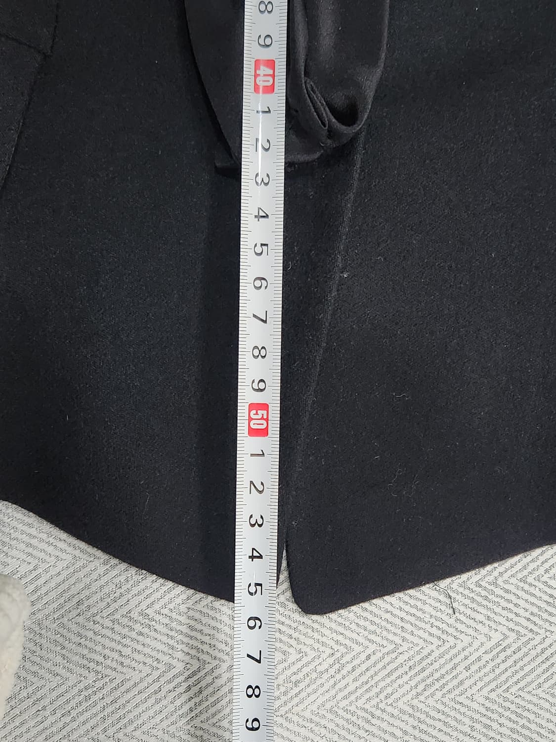 [79] 잇미샤 블랙 리본 자켓 여성 79사이즈 상품이미지9