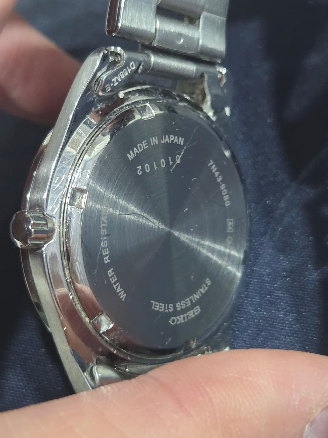 90s 세이코 빈티지 시계 청판 7N43-9080 상품이미지5