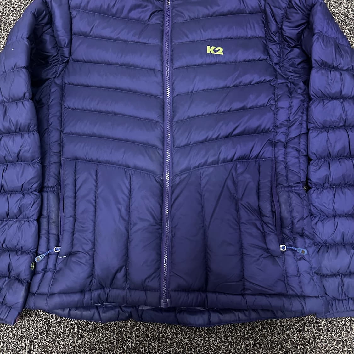K2 케이투 여성 구스다운 경량 곱창패딩 퍼플 95(M) 상품이미지3