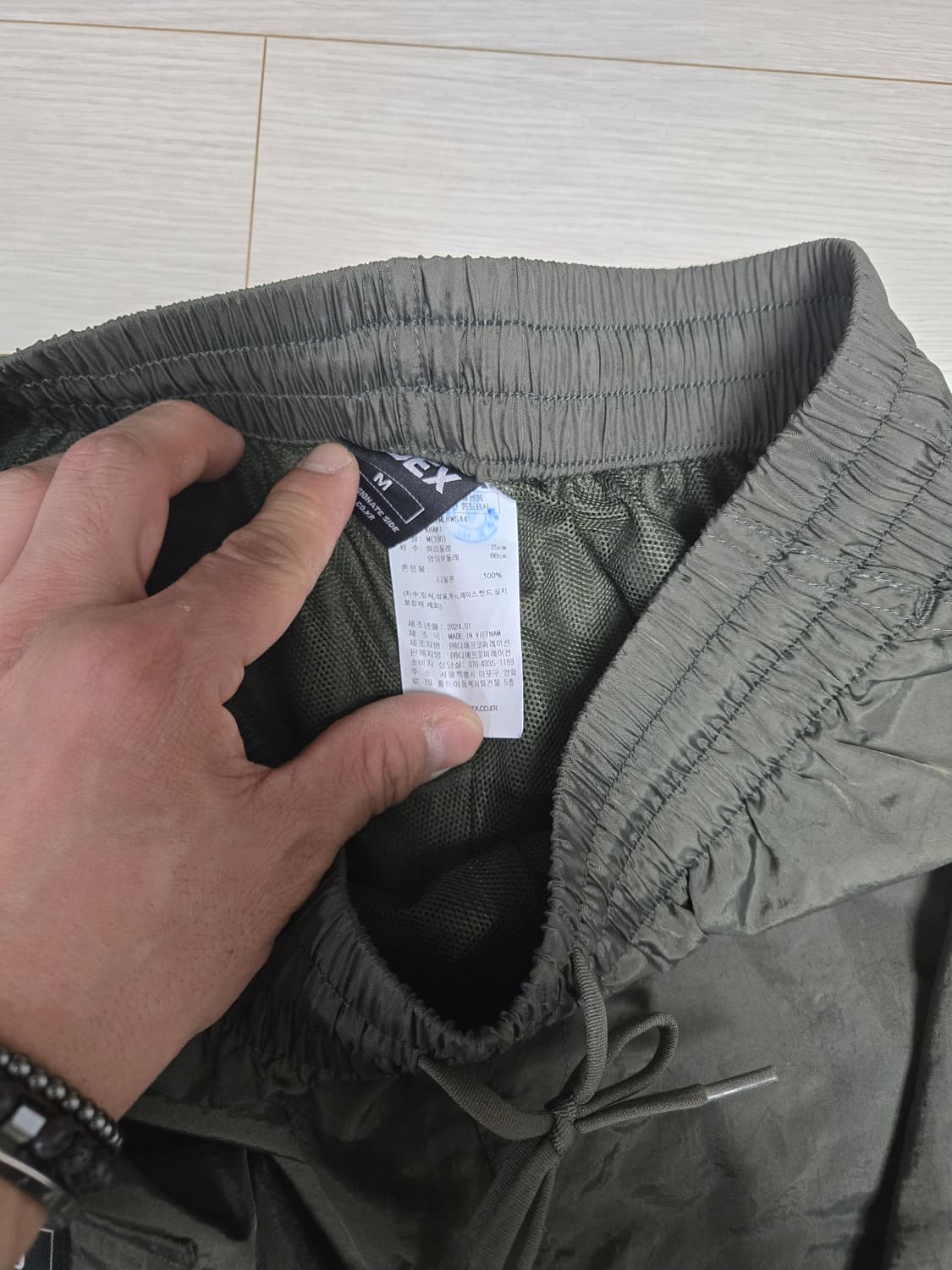 Hdex  카고 나일론 더블 쇼츠 상품이미지5