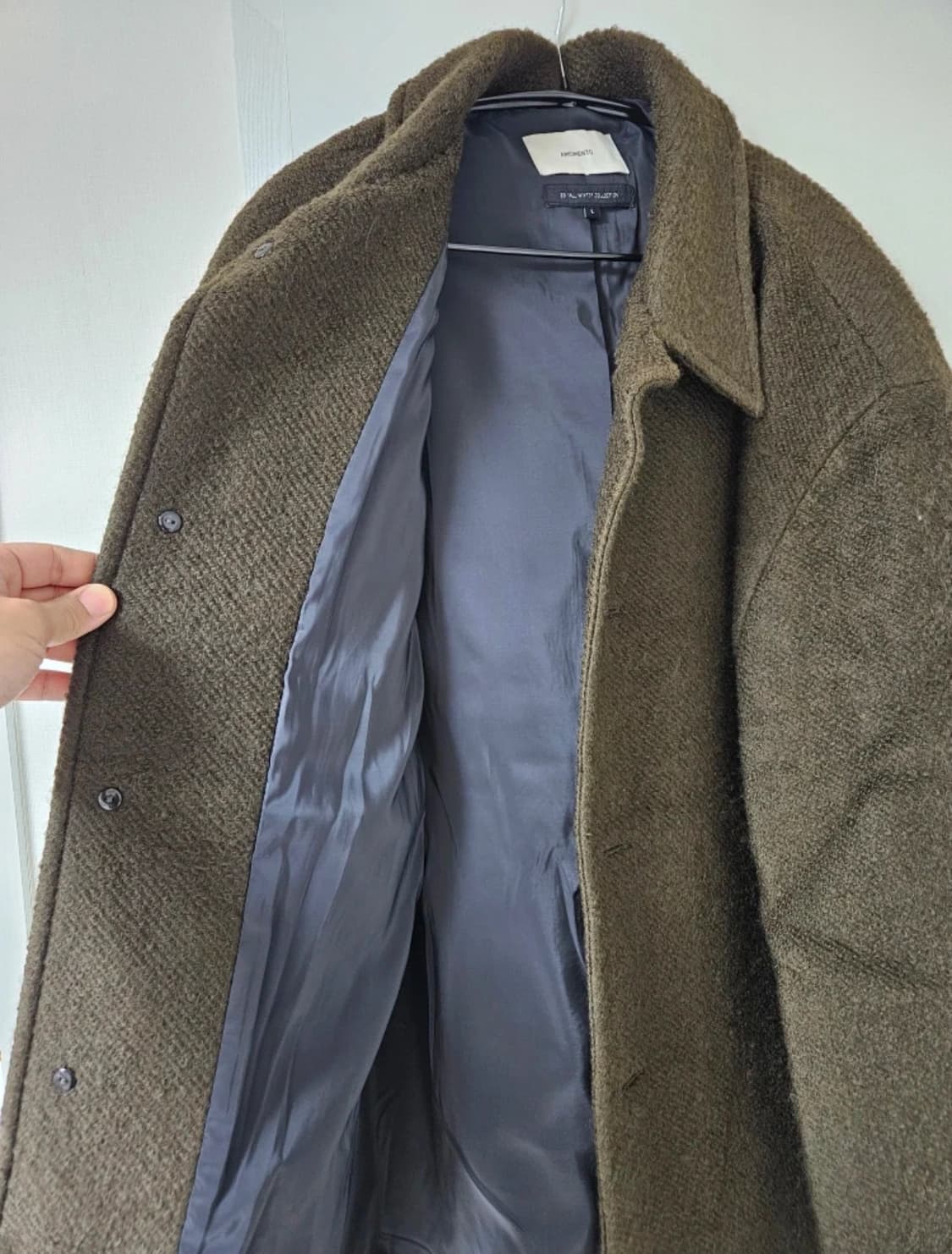 아모멘토 하프코트 L 상품이미지2