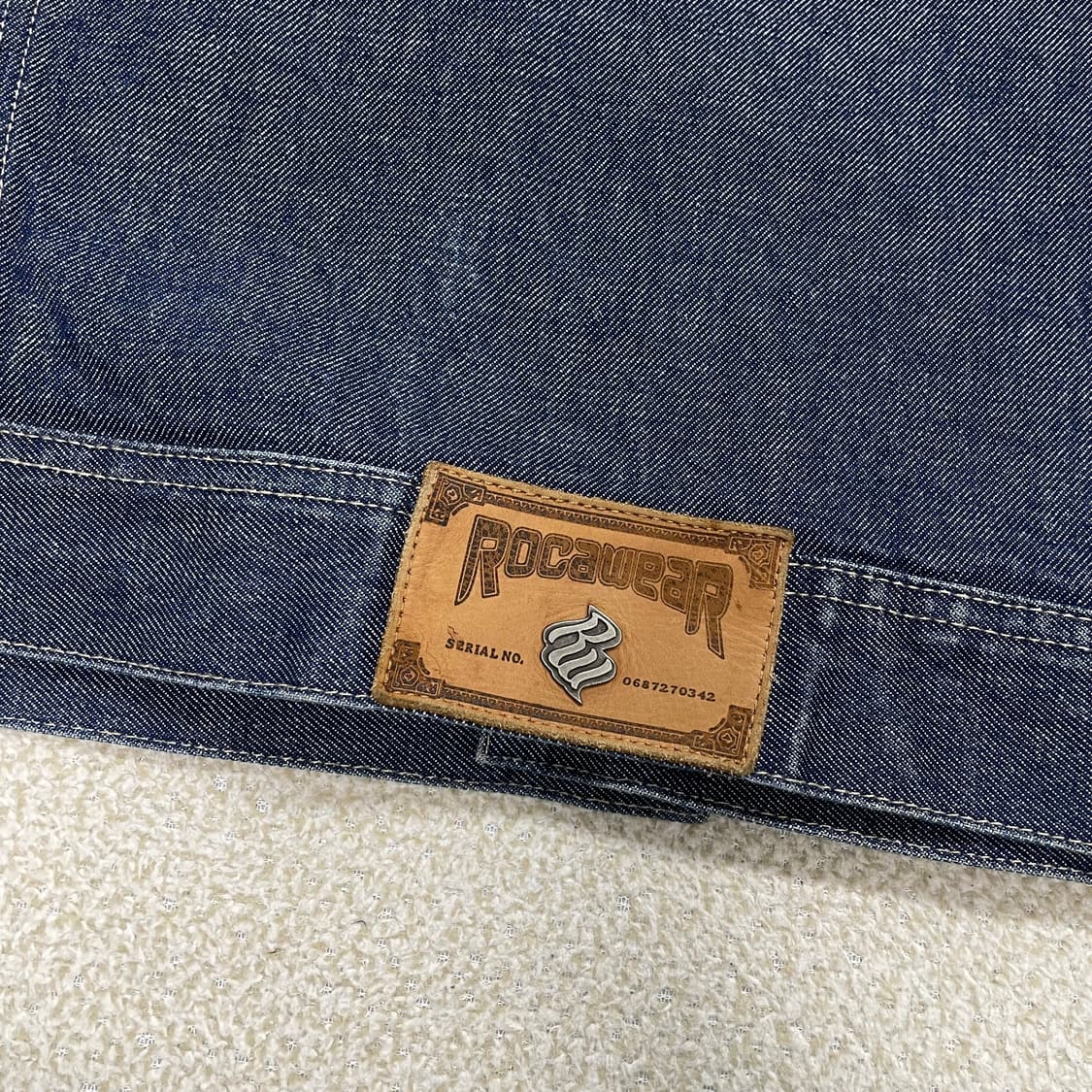 로카웨어 올드스쿨 셀비지 데님 자켓 상품이미지5