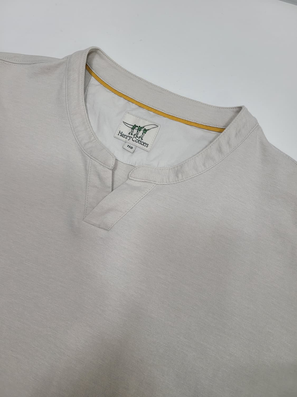 Henry Cottons 22SS 헨리코튼 헨리넥 반팔 티셔츠 / 110 상품이미지3