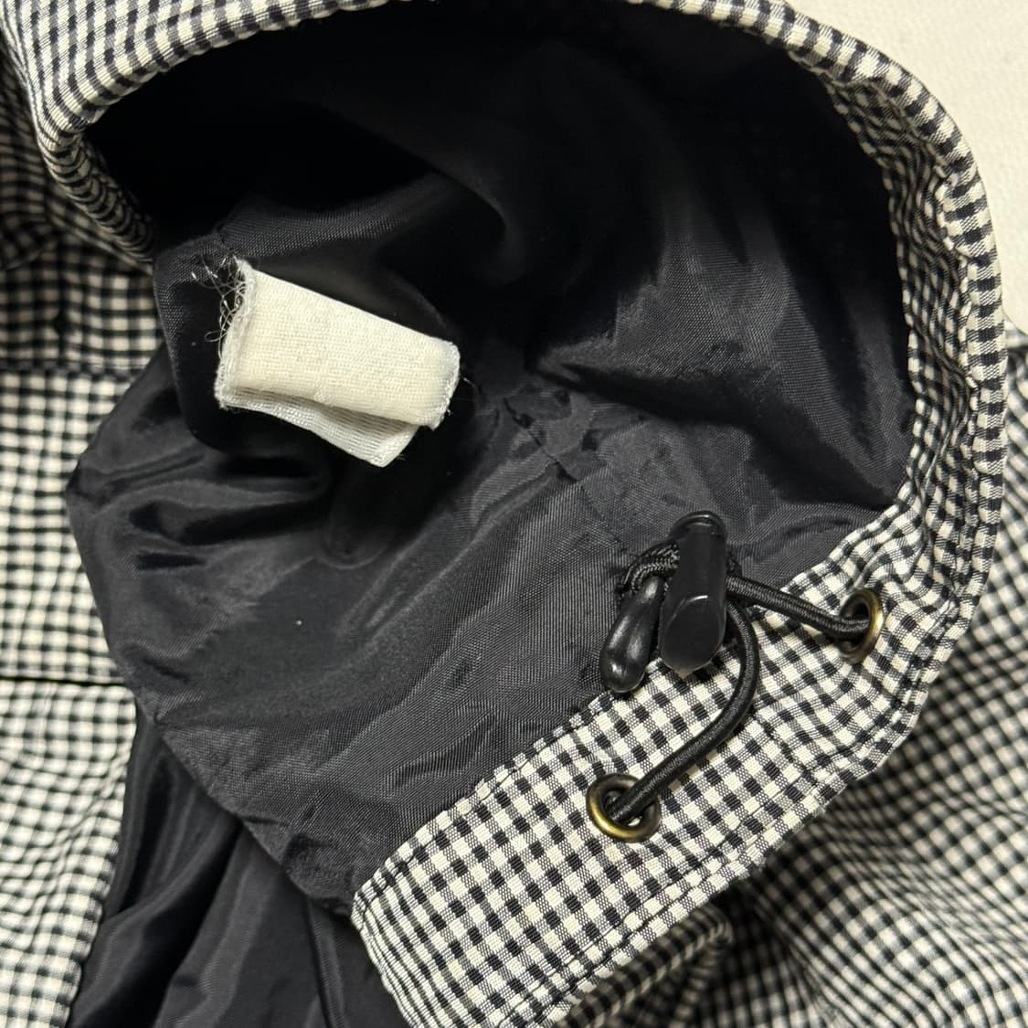 100 노스페이스 체크보드 후드 바람막이 상품이미지5