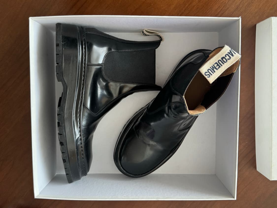 [정품/IT 42] 자크뮈스(Jacquemus) 첼시부츠 - 실착 2회  상품이미지5