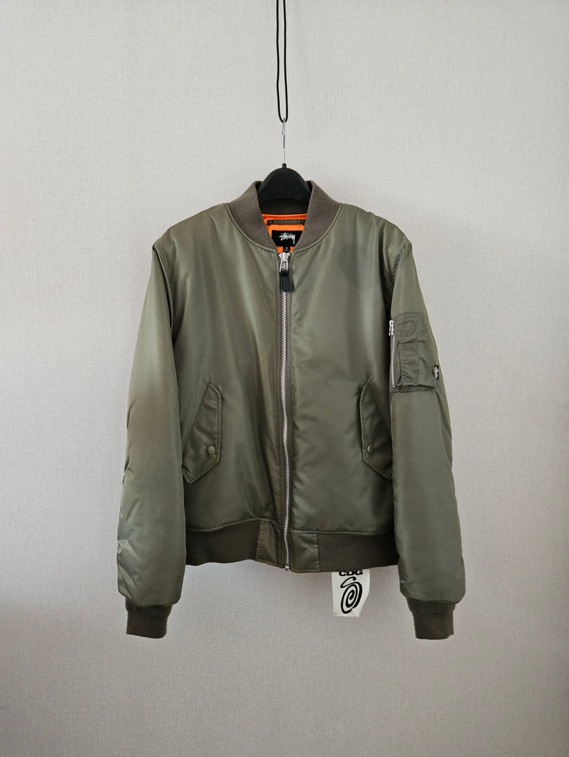 [M] 스투시 꼼데가르송 40주년 MA-1 자켓 상품이미지2