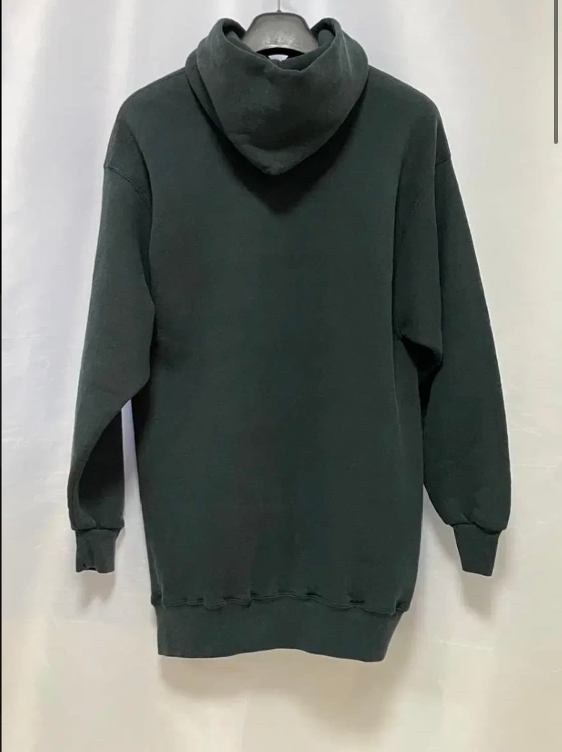 (XXL) 90s 러셀 애슬래틱 50/50 후드 블랙 상품이미지2