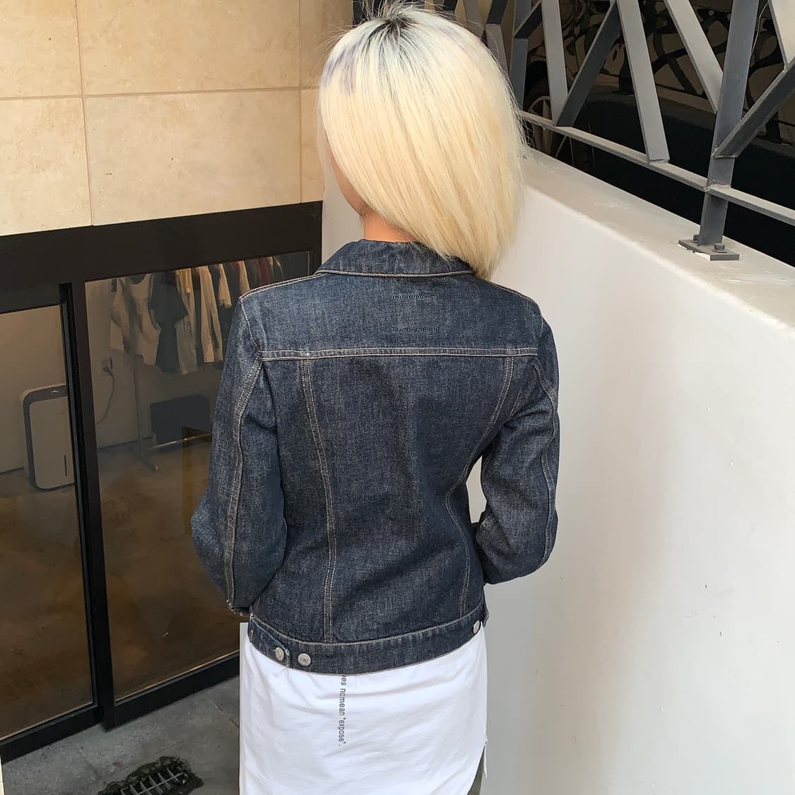 90s 헬무트랭 아카이브 데님 자켓 상품이미지2