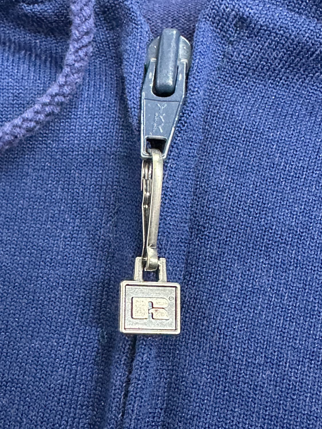 70s 러셀 네이비 후드 집업 L 상품이미지5