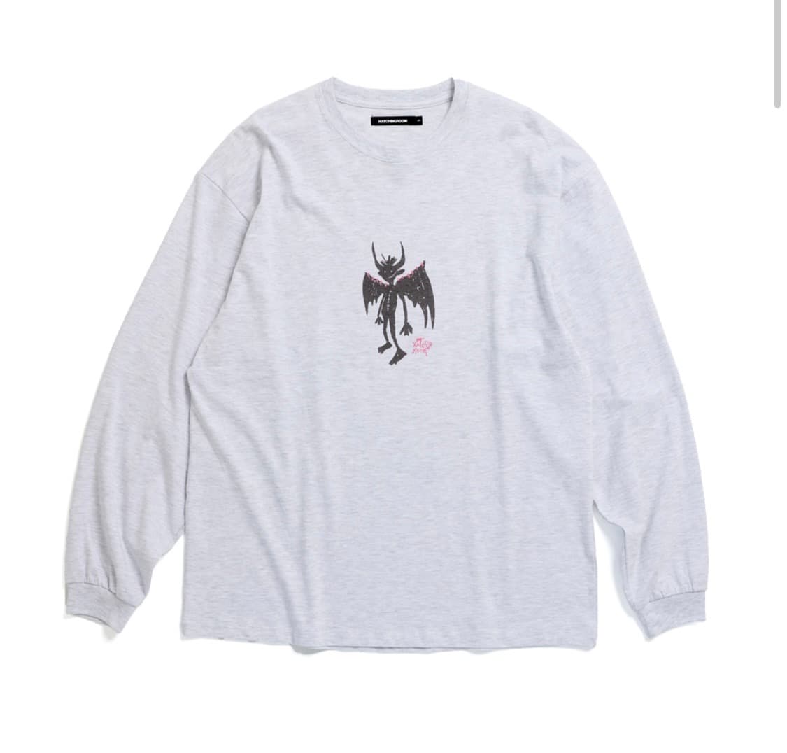 2size 해칭룸 devil tee grey 상품이미지1