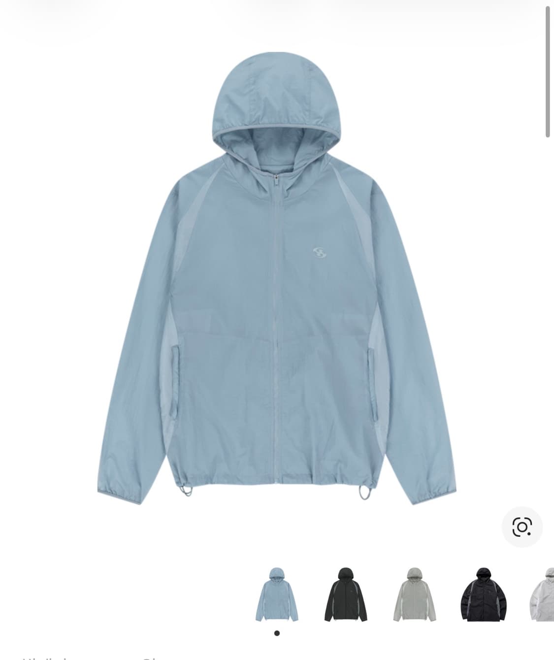 산산기어 패널드자켓 스카이블루 2 size 상품이미지1