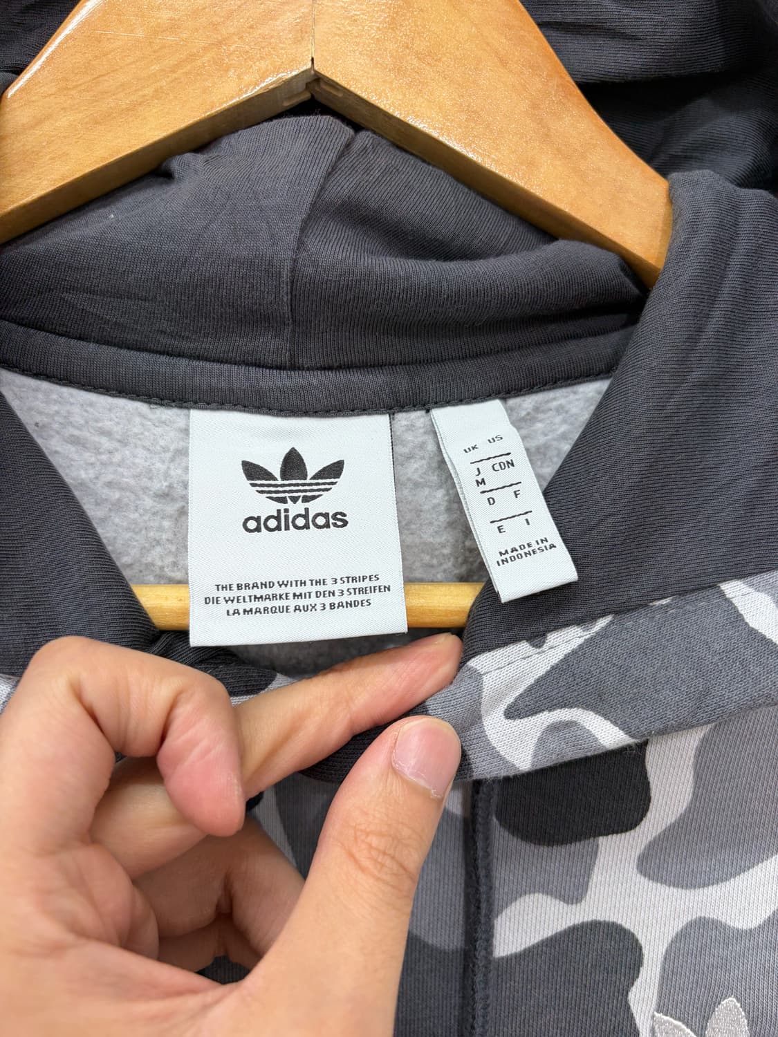 adidas 오리지널 카모 후드티 상품이미지4