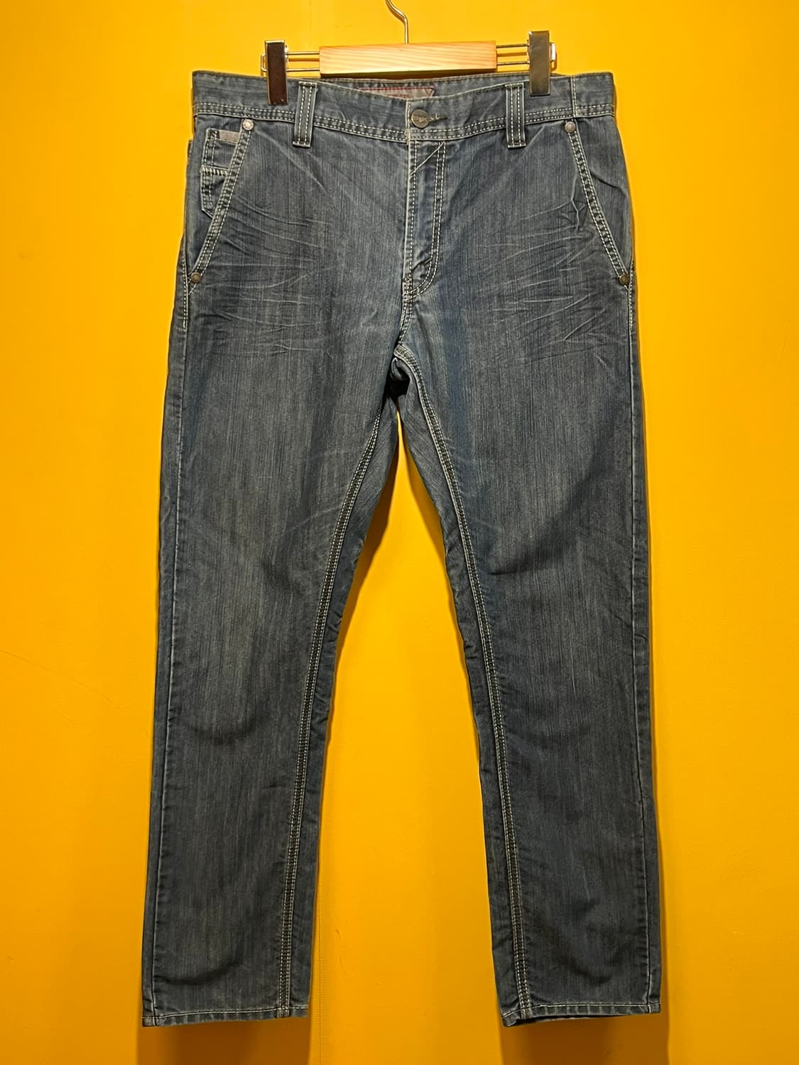 [34x30] 리바이스 511 슬림 핏 데님 팬츠 인디고 청바지 상품이미지1