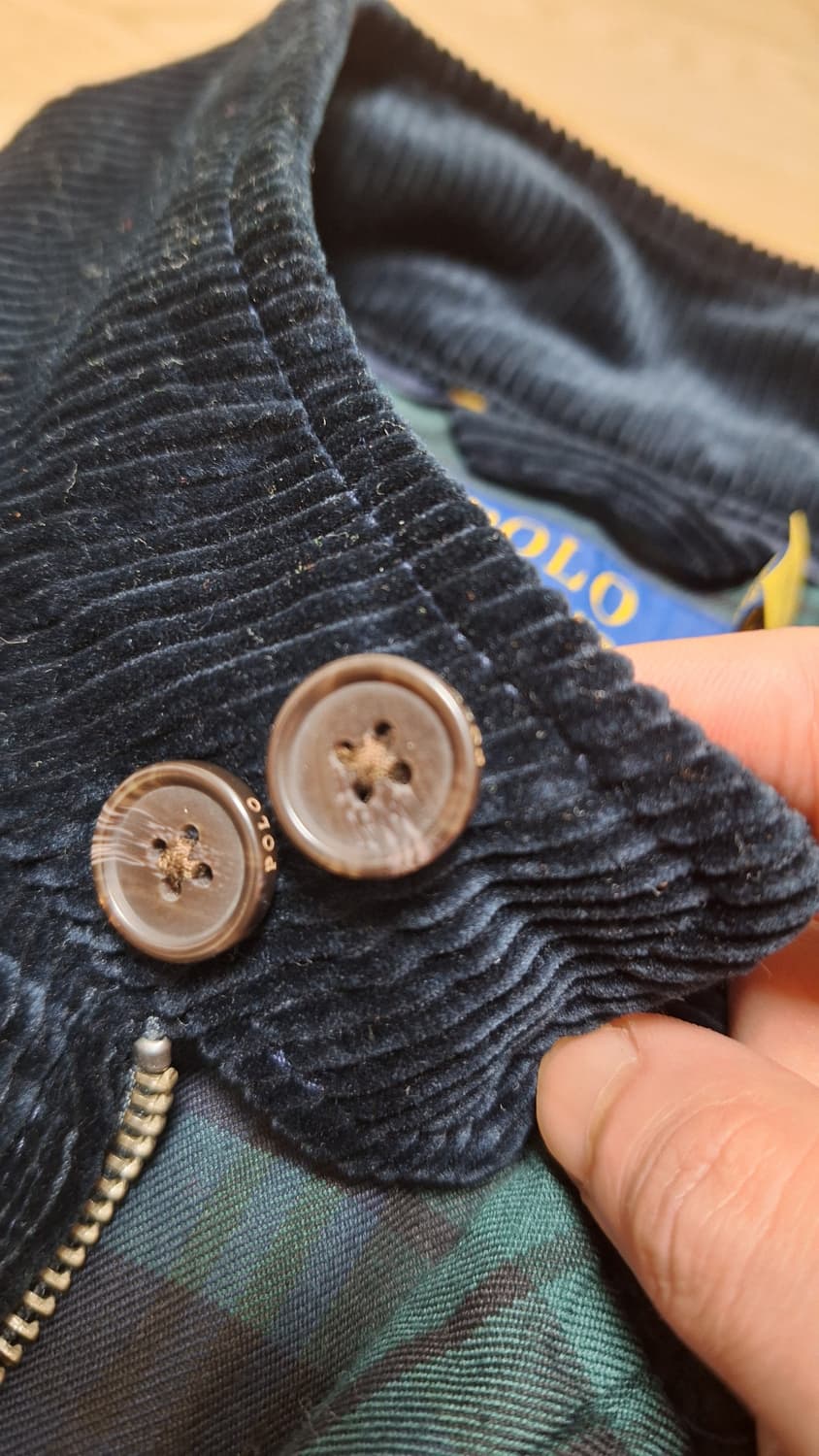 폴로 랄프로렌(미국 아울렛 라인) 네이비 코듀로이 바라쿠다 상품이미지5