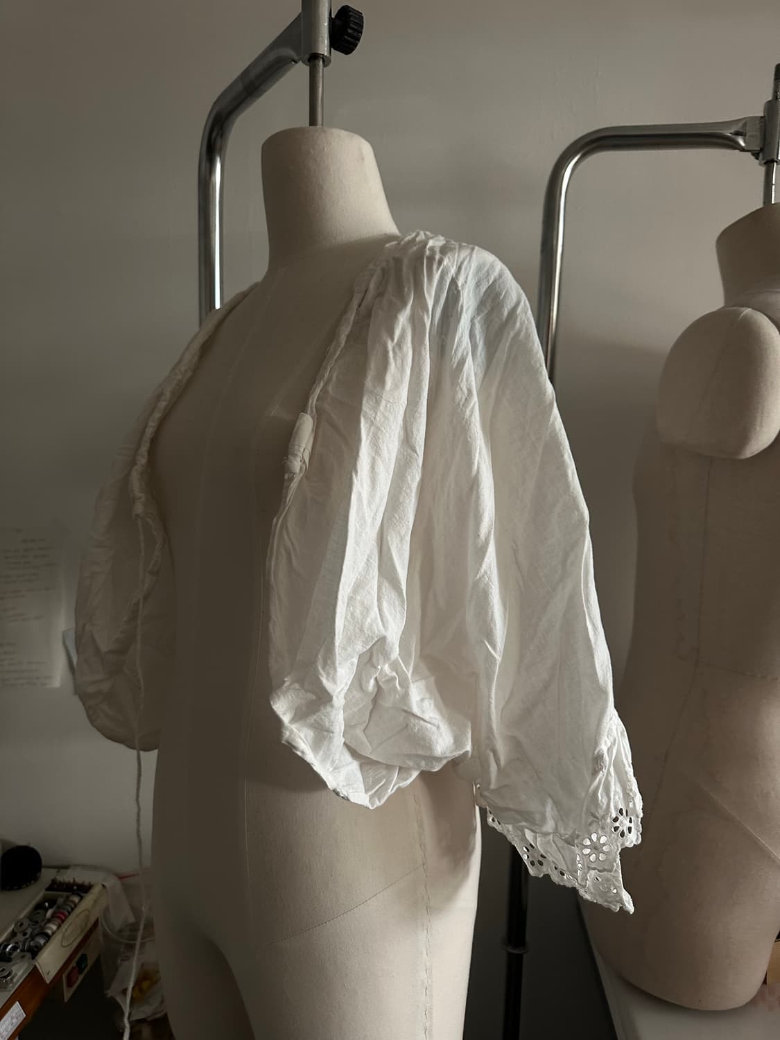 프렌치 레이스 빈티지 블라우스 vintage frencch 상품이미지5