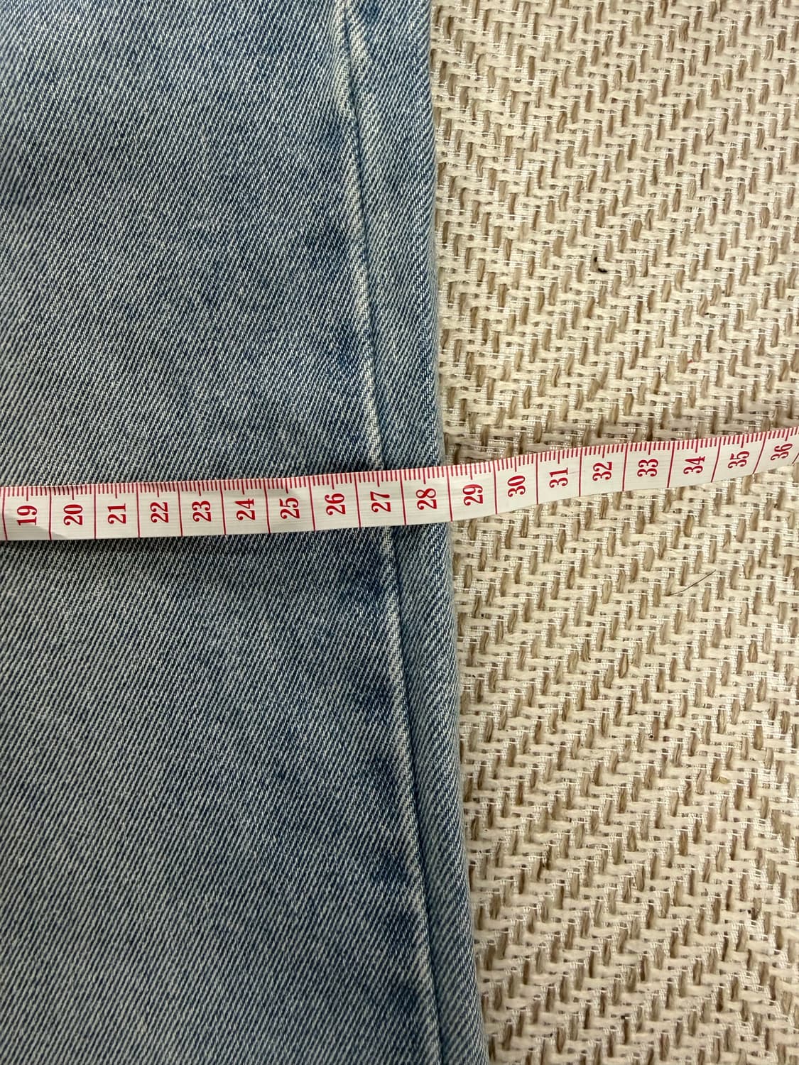 정품) 렉토 여성 데님 와이드 팬츠 S(27-28) 상품이미지9