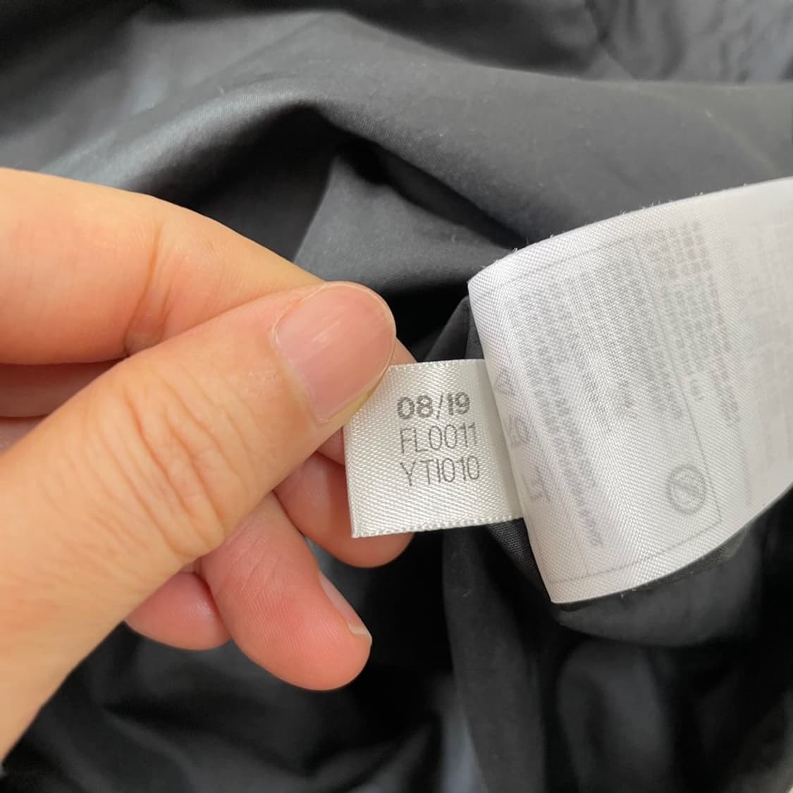 L 아디다스 백로고 롱 윈드 바람막이 락업 자켓 100  상품이미지9