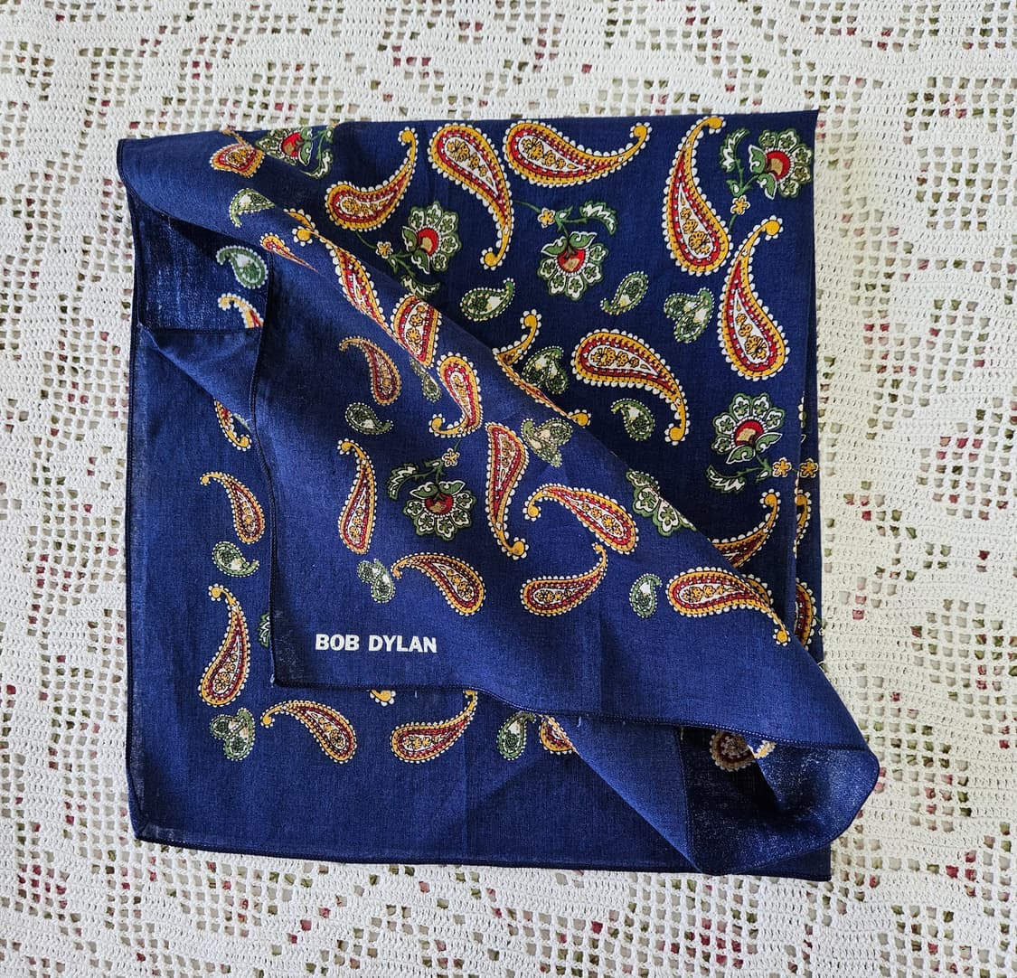 밥 딜런(Bob Dylan) 페이즐리 프로모션  손수건 상품이미지4