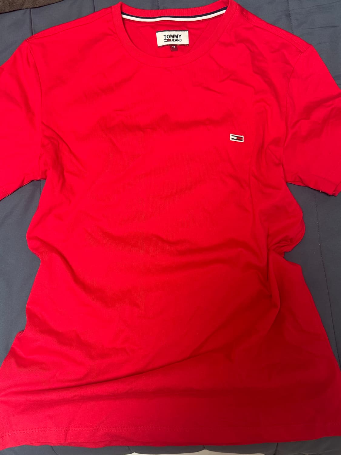 타미힐피거 레드 반팔 빈티지 y2k 새상품 상품이미지1