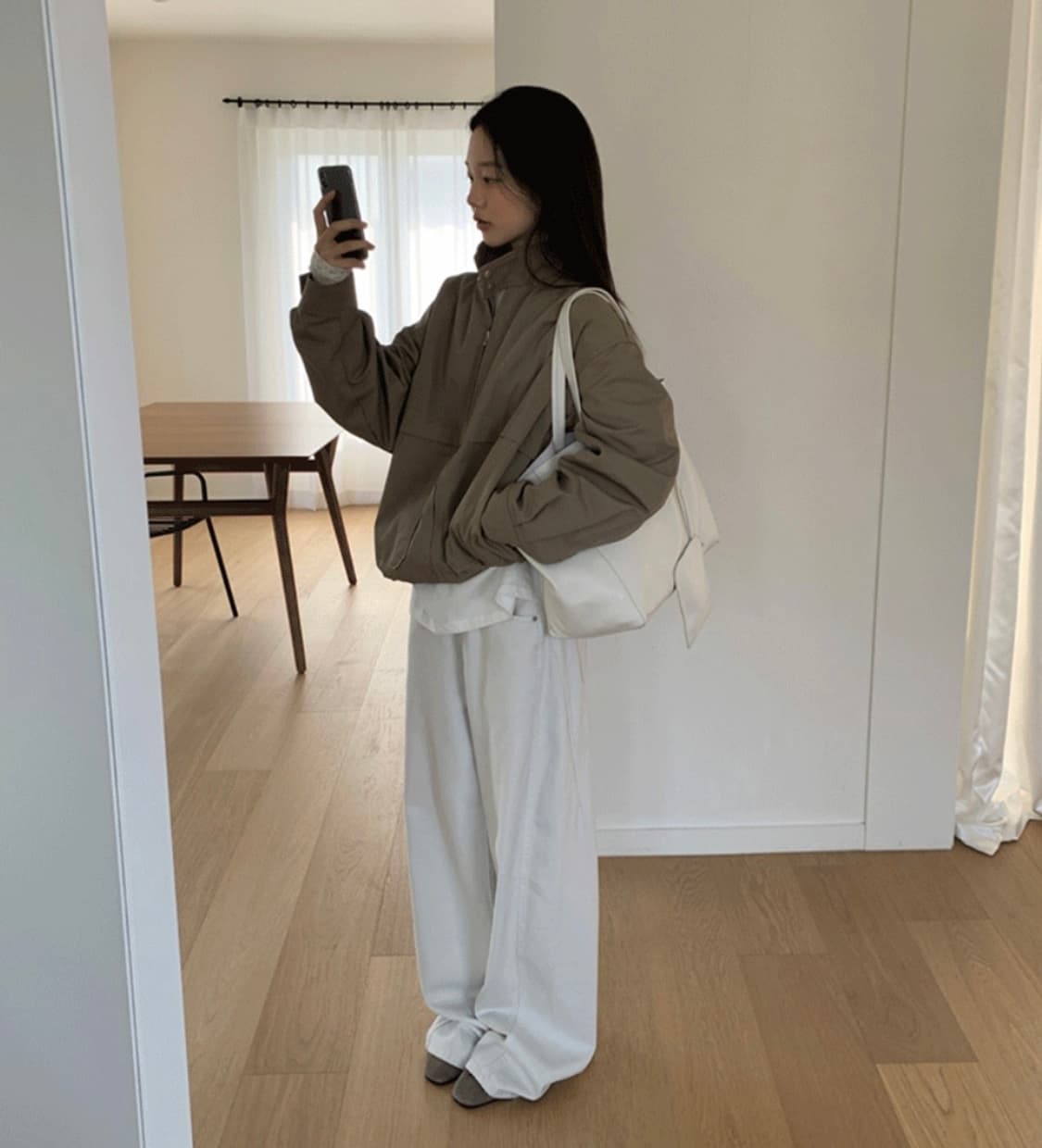 메이비베이비 Nocturne Pants 클라우드 그레이 s 상품이미지1