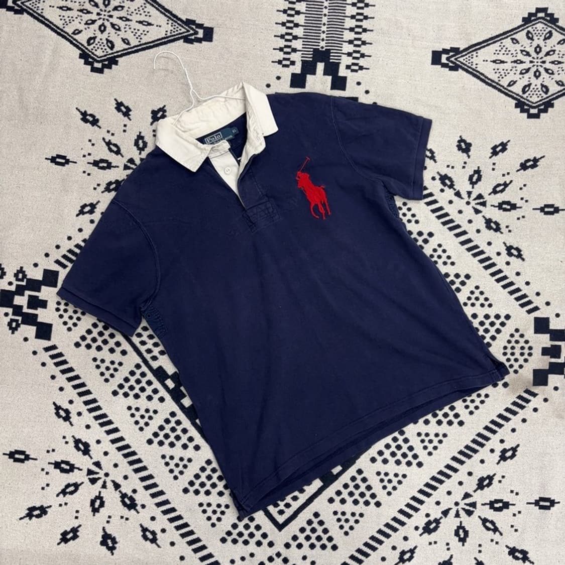 폴로 랄프로렌 커스텀핏 빅포니 반팔카라티 XL P00072 상품이미지1
