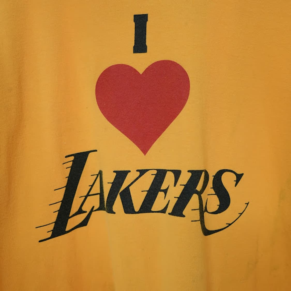 1990년대 빈티지 I ❤️ Lakers NBA 티셔츠 상품이미지3