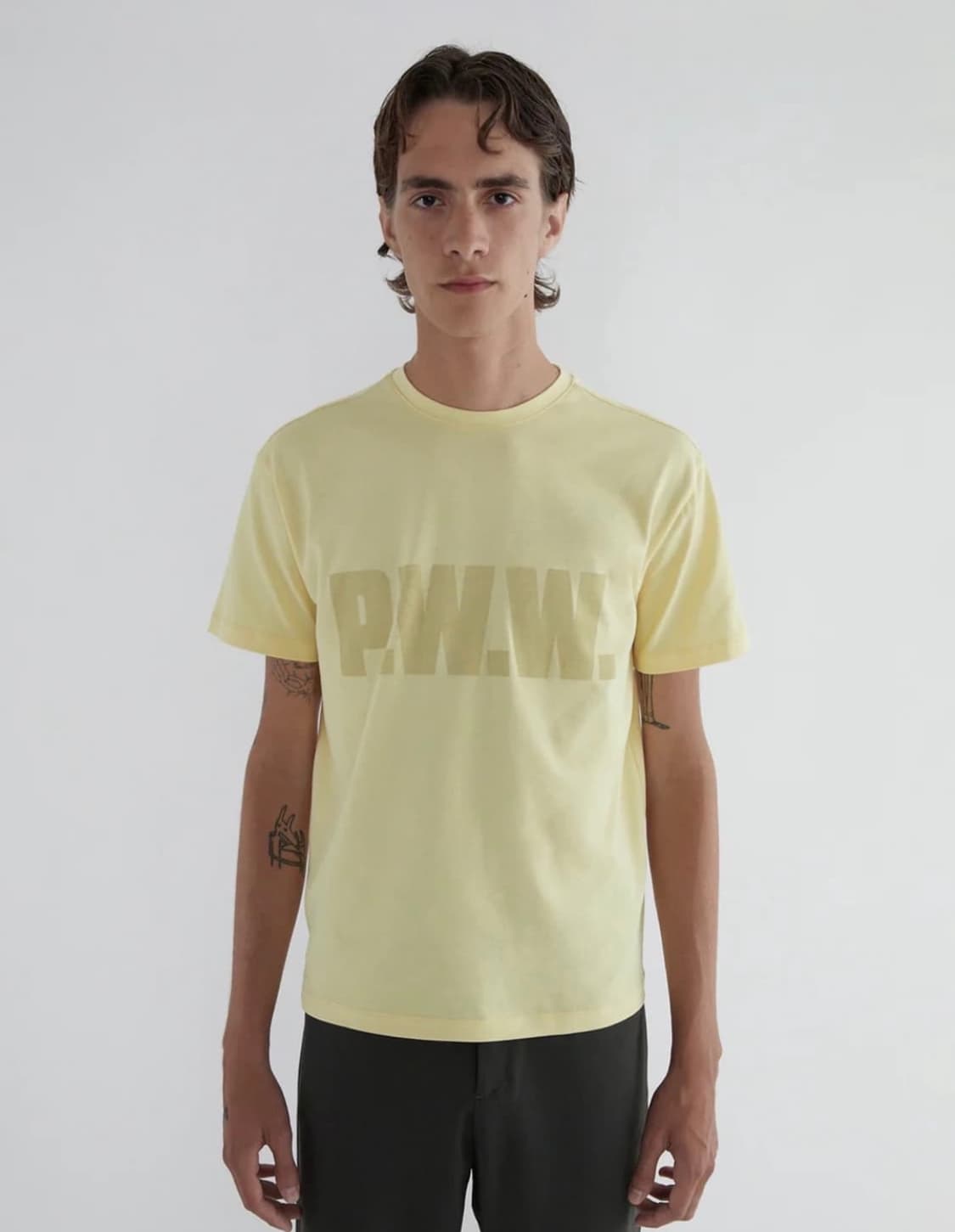 (L,XL) 팔로마울 Donde 티셔츠 옐로우 상품이미지1