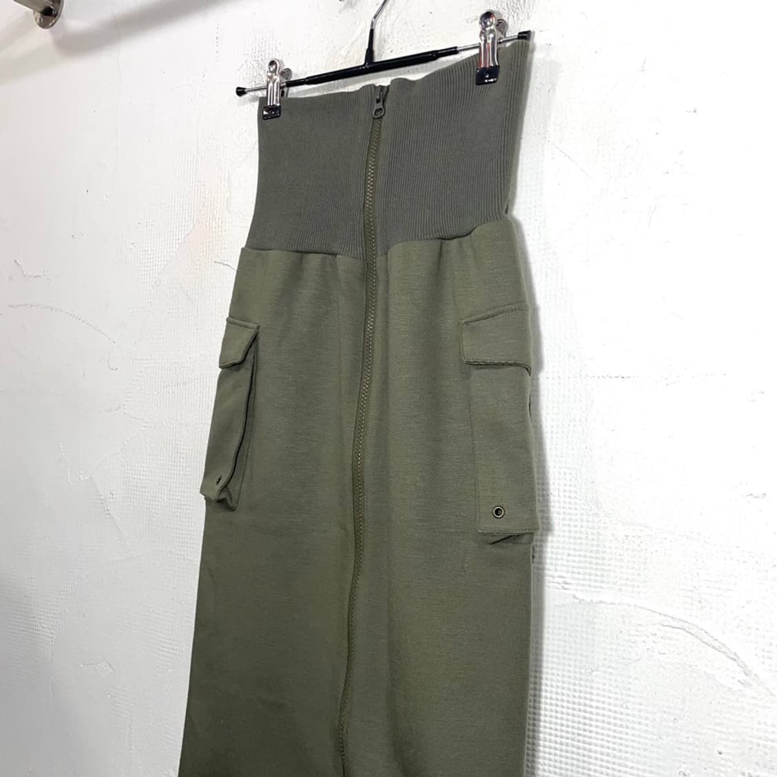 펑크 하이웨스트 롱스커트 상품이미지4