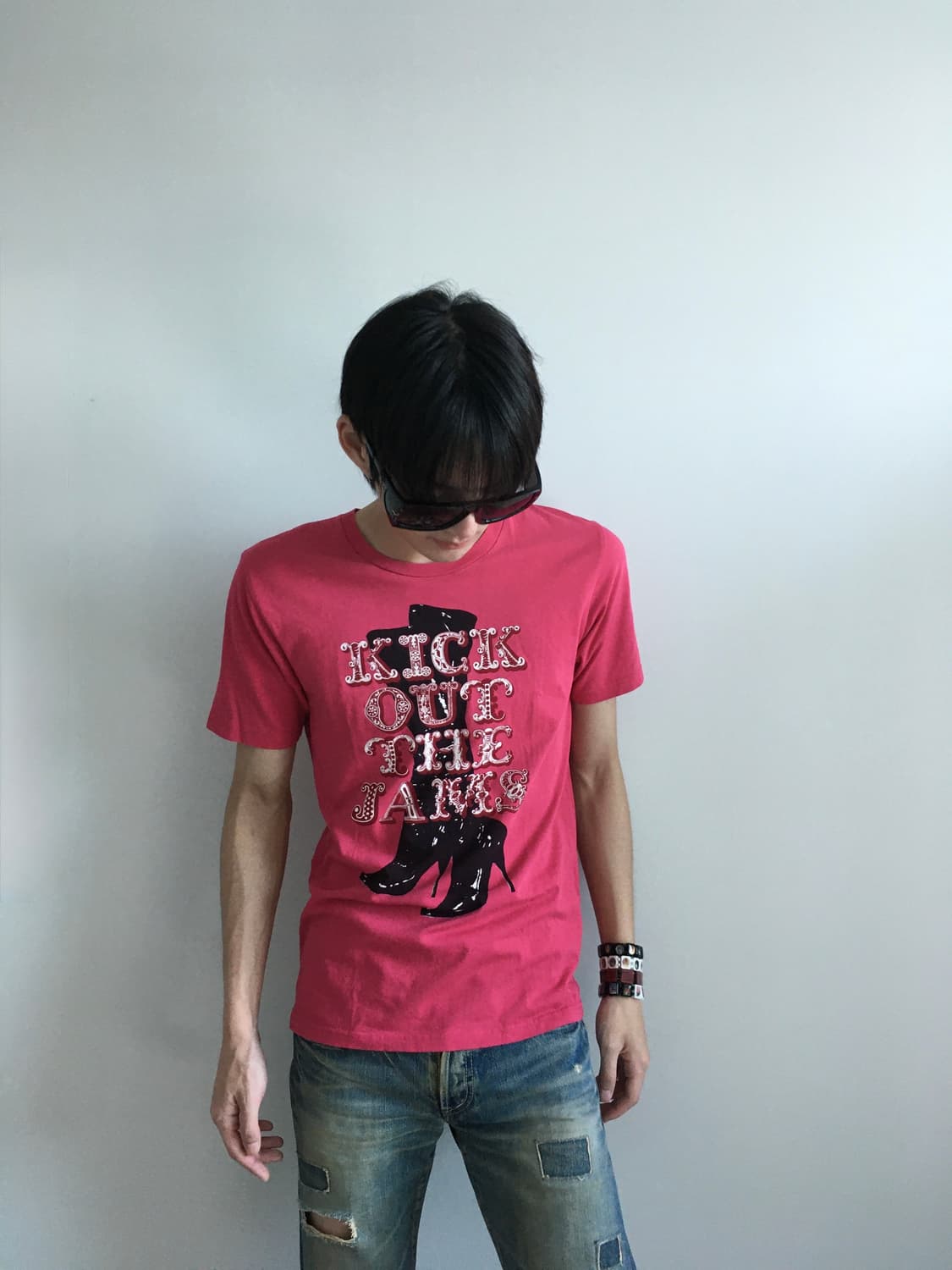 Hysteric Glamour Pink tee 상품이미지2