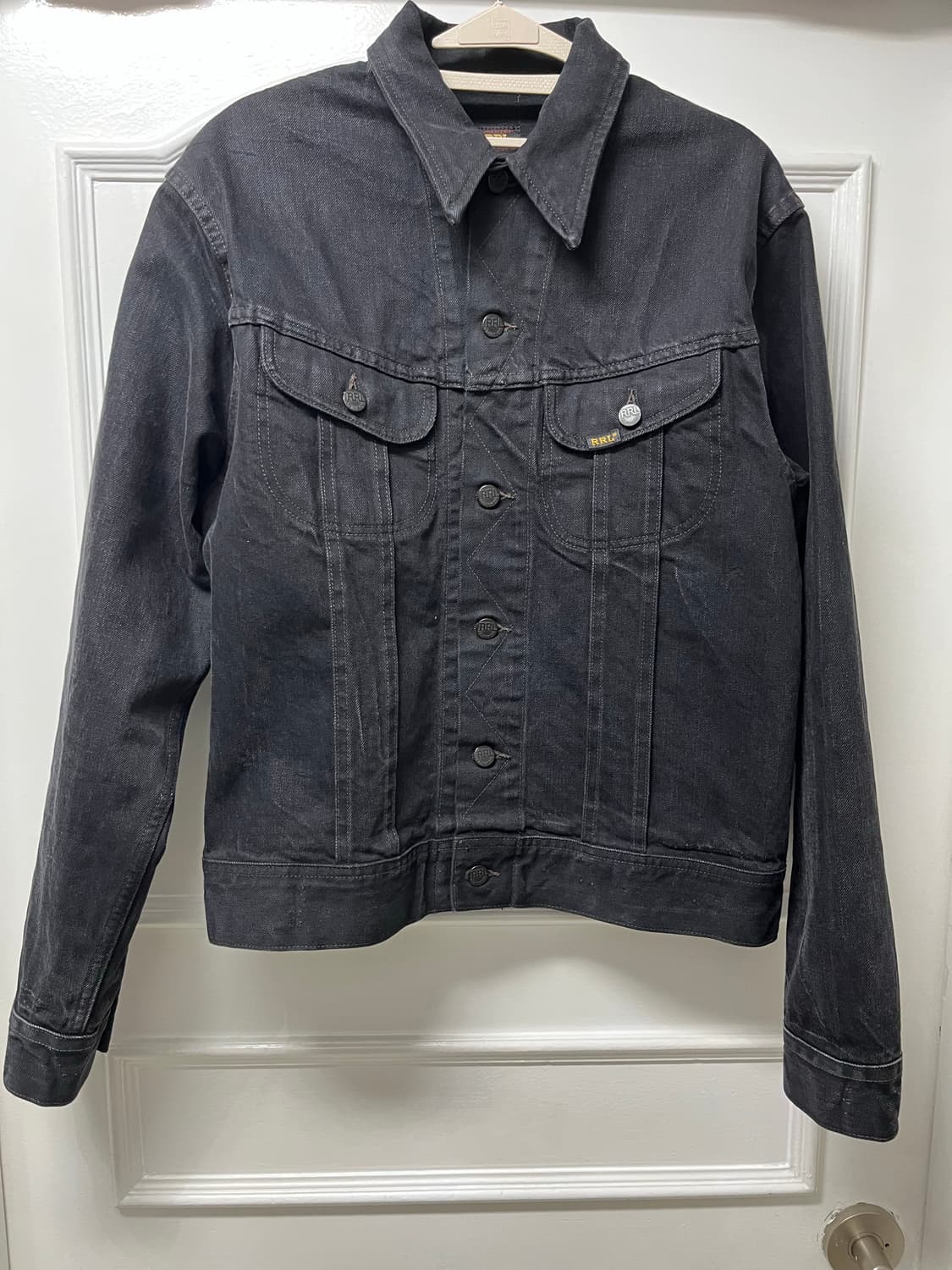 rrl lot 271 데님 트러커 블랙 멕시코산  상품이미지2
